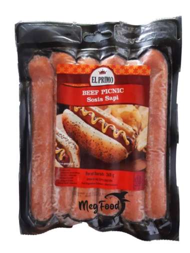 Sosis El Primo Beef Picnic | Sosis Sapi gr