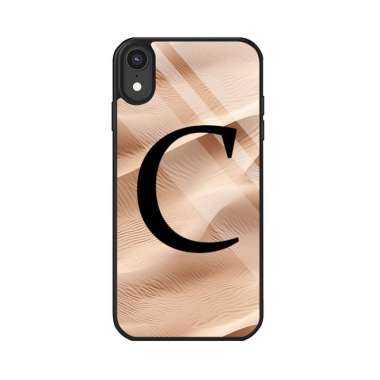 Custom Case Aesthetic Beach Inisial Nama Theme glasscase sand