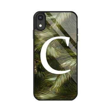 Custom Case Aesthetic Beach Inisial Nama Theme glasscase coconut