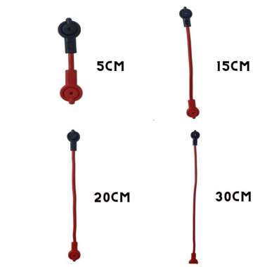 Kabel Jumper Tebal Untuk Baterai Aki Sepeda Listrik Motor Listrik Ukuran 20cm