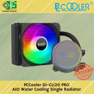 AIO Water Cooling PCCooler GI-CL120 VC RGB CPU Cooler Water Cooling PC
