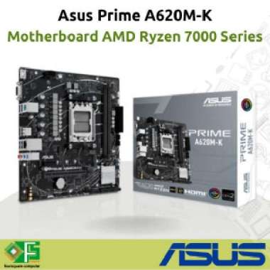 Motherboard Asus A620M-K Socket AM5 Resmi | Mobo AMD