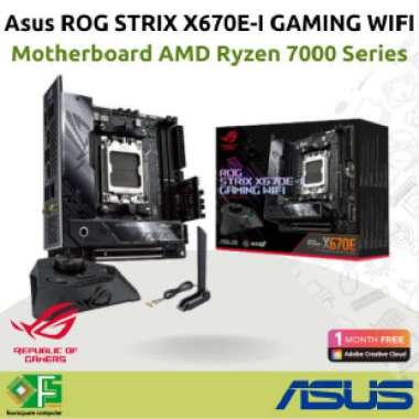 Motherboard Asus ROG STRIX X670E-I GAMING WIFI Socket AM5 Resmi