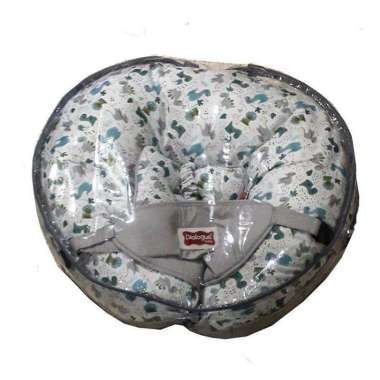 Siya✨Free Bubblewrap Sofa Bayi Jumbo 3In1 Dialogue Moru Motto Bantal Dlb 4311 Biru