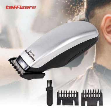 Taffware Alat Cukur Elektrik Hair Trimmer Shaver - KM-666 - Black Black