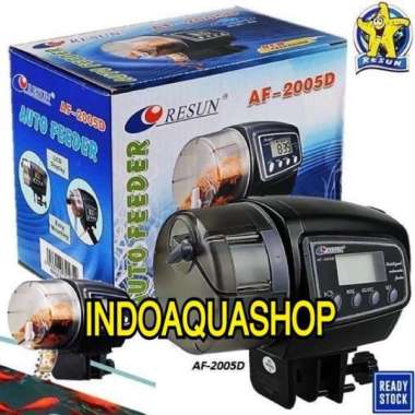 Pemberi Pakan Ikan Otomatis / Auto Food Feeder / Timer Resun AF 2005 D