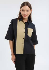 Minimal Saporo Top Jet Black