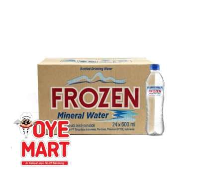 FROZEN MINERAL WATER 600ML 1DUS ISI 24 / AIR MINERAL