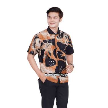 Blazer Bolero Batik Wanita Modern Couple Seragam Kantor Kemeja Pria [sku kopi] PRIA XXL