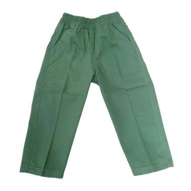 PLEU Celana Panjang Canvas Cargo Celana Panjang Anak Laki-laki 18 bulan