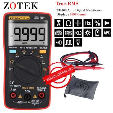 AVOMETER DIGITAL ZOTEK ZT109 / MULTITESTER DIGITAL ZT109 ORIGINAL