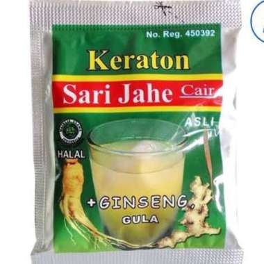 Keraton Sari Jahe Cair Asli isi 12 pcs