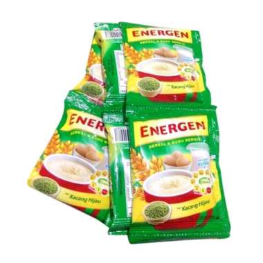 Energen Saset / Renceng ( 1 Dus x 10 x 16 ) kacang hijau