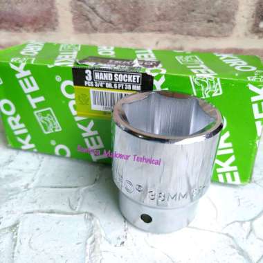 TEKIRO 3/4" 38 MM Mata Kunci Sock Sok Soket Shock 38mm 6PT 12PT 6PT