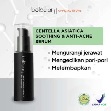 BELOCIAN Centella Asiatica Soothing & Anti-acne Serum 30ml Anti Acne Kusam Berminyak