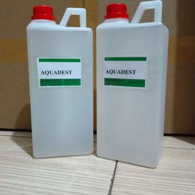 AQUADEST 1 Liter // Air Suling , Laboratum Multivariasi Multicolor