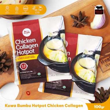 Kuwa Bumbu Kuah Hotpot Shabu Shabu Halal 100gr Chicken Collagen