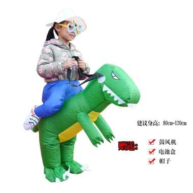 Verish CC-163 kostum balon tiup prank costume halloween anak dinosaurus