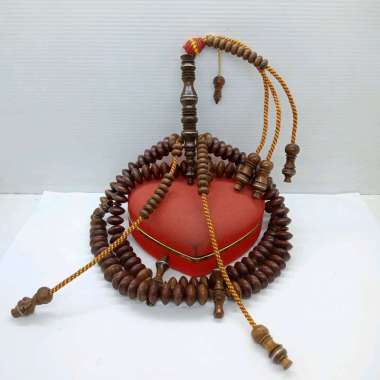 tasbih tijani kayu nogosari nagasari ful benang rajut h357