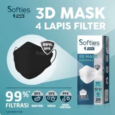 Softies - Surgical Masker 3D 20s