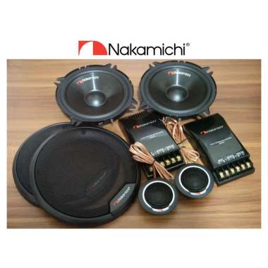Nakamichi SP-CS55 Speaker Mobil Split Component System 5.25 inch 2-Way Neodymium Tweeter