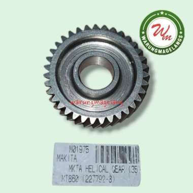 Helical gear gir spur 35T ori for mesin bor drill maktec mt860 mt 860