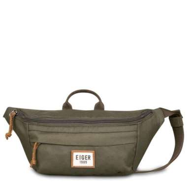 Waist Bag Eiger Brig Slim Nos Tas Selempang Pria Pinggang slempang ori olive
