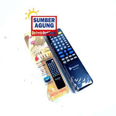 Remot TV Retive RTV109 109 Remote TV Universal Televisi Semua Merk Toshiba Polytron Sharp Sony LG Di