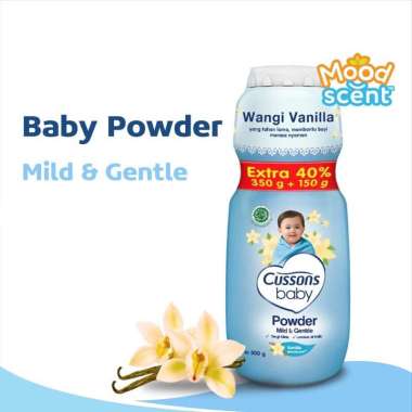Cussons Baby Powder | Bedak Bayi 75 Gram Biru