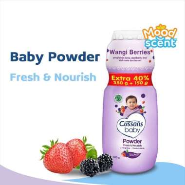 Cussons Baby Powder | Bedak Bayi 75 Gram Ungu