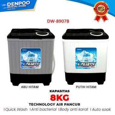 Denpoo Mesin Cuci 2 Tabung DW 8284P