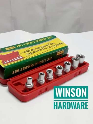 Kunci Sok Bintang Set 7 Pc Carrson