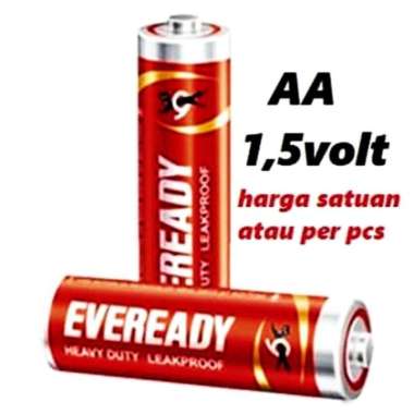 Baterai Eveready AA / Baterai AA 1,5Volt Baterai Jam Dinding