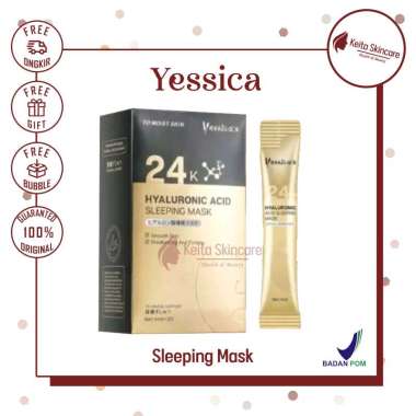 Yessica Sleeping Mask | Yessica's 24K Leave-On Sleeping Mask 1 Box