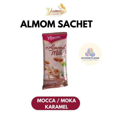 ECER ALMOM Susu Almond Milk Pelancar ASI / Asi Booster Yummys Bubuk Susu Almond | Untuk Ibu Hamil 7