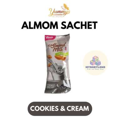 ECER ALMOM Susu Almond Milk Pelancar ASI / Asi Booster Yummys Bubuk Susu Almond | Untuk Ibu Hamil 7 
