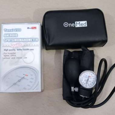 Tensi Aneroid One Med 200/ Tensi Manual Jarum Hitam