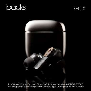 IBACKS ZELLO TWS EARPHONE