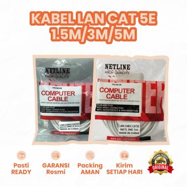 Kabel Lan 1.5M / 3M / 5M Cat 5e Kabel UTP Pabrikan 1.5 Meter / 3 Meter / 5 Meter 1.5 meter