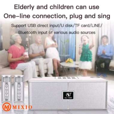 MIXIO YS-204 VOICE Change Karaoke Speaker Bluetooth For Mobile Phone