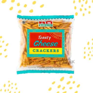 Biskuit Stik Keju Toasty Cheese Crackers 180 gr AIM Biscuit