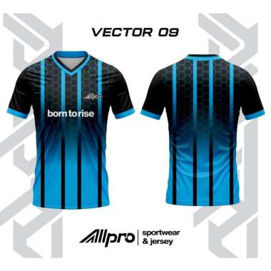 ALLPRO Kaos Sport Jersey PingPong Badminton Seri Vector 09 XXXL