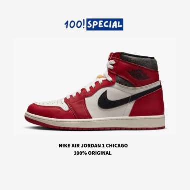 Sepatu Nike Air Jordan 1 High Chicago BNIB Original 39