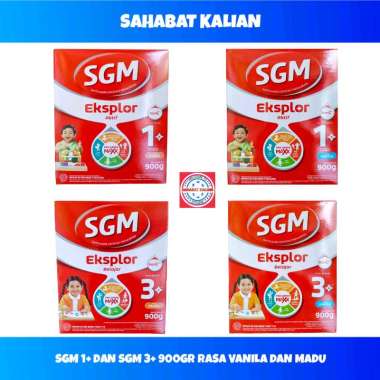 SGM 1+ dan SGM 3+ 1000 gram 3 + MADU