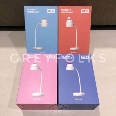 [Ready Stock] Bts Bt21 Baby Portable Mood Lamp Line Friends Official Koya