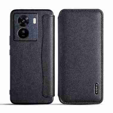Original Aioria Flip Leather Case Vivo IQOO Z7 5G Black