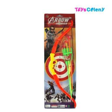 MAINAN PANAHAN BUSUR PANAH ANAK PANAH RKC04007-1 Orange