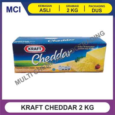 KEJU KRAFT CHEDDAR - 2 KG