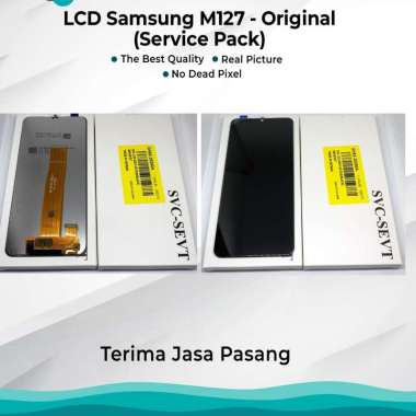 LCD SAMSUNG M12 M127 ORIGINAL SERVICE PACK