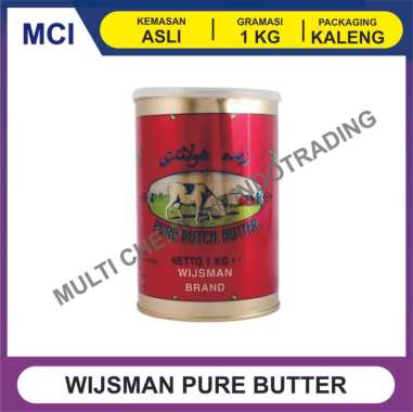 WIJSMAN KALENG 1 KG / BUTTER / MENTEGA / WISMAN / WYSMAN